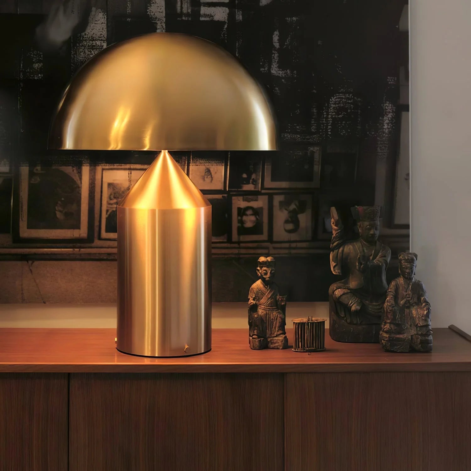 HaloForm Designer Table Lamp – Modern Geometric Statement Lighting (UK)